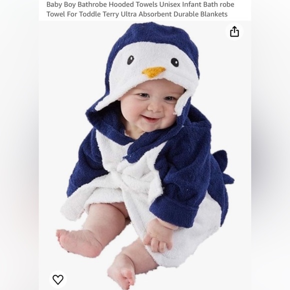 Infant bathrobe - Picture 1 of 3